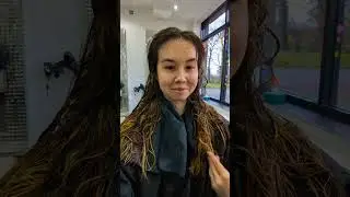 OIL SLICK HAIR EFFECT #lolipopgi #yogscast #balayage #hairtransformation #haircolor #hairstyle