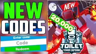 ⚠️ HALLOWEEN 💥PROMO CODE FOR TOILET TOWER DEFENSE OCTOBER 2023