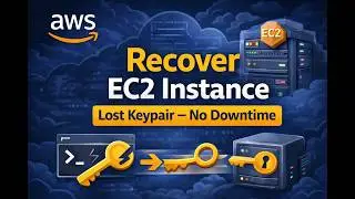 Recover EC2 Instance After Losing SSH Key | No Downtime Method