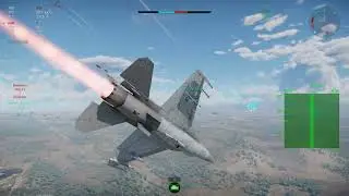 Bro got so mad he J out - Mig29 vs F16 War Thunder