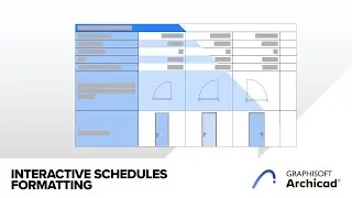 Novità in Archicad - Miglioramenti nella formattazione degli Abachi