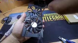 Замена вентилятора на видеокарте inno3D GTX1060