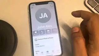 How to add contacts to favorites in iPhone