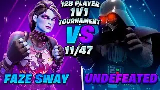 I Hosted THE FIRST 128 PLAYER 1v1 Tournament In Fortnite For $500... (11/47)