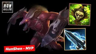 HoN Night Hound NULLFIRE BLADE with SHRUNKEN HEAD - MVP