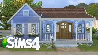 Cute One Story House | Speed Build with Ambience Music | The Sims 4