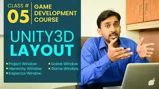Game Development Course Class# 5: Unity3D Layout and Different Views.
