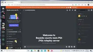 HOW TO JOIN BAYSIDE COUNTY ROLEPLAY PS4/PS5 DISCORD SERVER WITHOUT INTERVIEWS NEEDED