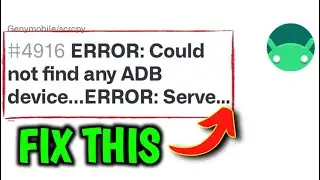 How To Fix Scrcpy Could not Find Any ADB Device