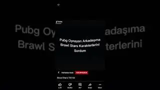 Brawl star daki karakterler montaj