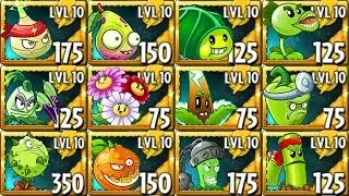 All Premium Plants Power-Up! in Plants vs Zombies 2