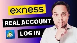 Exness REAL Account | Login On Meta Trader | How To Login Exness Account | creat exness real account