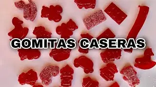 GOMITAS CASERAS- tipo yummy- gomitas de gelatina