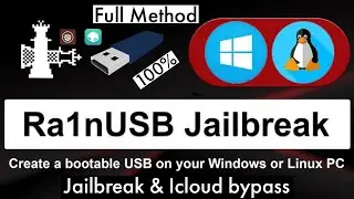 Create Ra1nusb & Icloud Bypass |