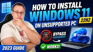 How to Install Windows 11 22H2 on unsupported PC (2023)