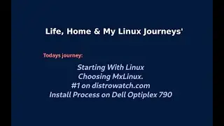 MxLinux Installed and Upgraded On Dell 790 Replacing The HP