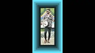 Graduated Color Frame - a dimensional frame effect