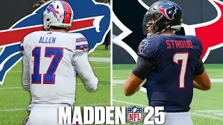Bills vs Texans | Madden 25 | Full Game Simulation
