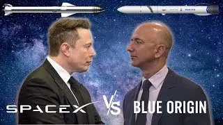 The SPACE RACE - ELON MUSK vs JEFF BEZOS - (MUSK WATCH! - HILARIOUS!)