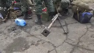 Stunned Footage, Russian Equipped The Donbass Separatist With Old WWII Weapons