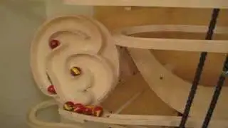 Wood Rolling Ball Sculpture 1 - 02