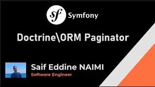Symfony 6 #31# : Doctrine\ORM Paginator