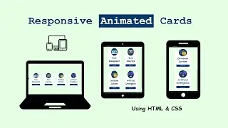 Responsive Animated Cards (Container) Using Flex-box | HTML&CSS | CodeEra