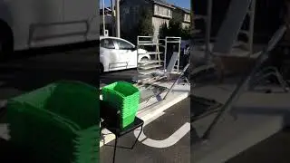 Meanwhile in “usually” quiet Nerima, Tokyo… Family Mart Drive Thru…? 🙈😱
