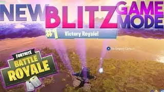 10 VICTORY ROYALES! **NEW** BLITZ Gamemode! FORTNITE: Battle Royale!