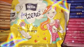 Тест-обзор прокладки Bella for teens ultra energy🧡4+💧