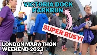 Busiest Parkrun Ever! | Victoria Dock and Marathon Expo