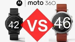 MOTO 360 46mm VS 42mm!