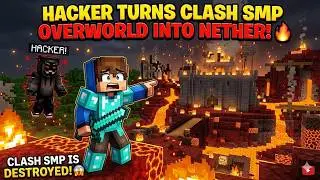 Hacker changed overworld into neither 😱|| Clash Smp ||