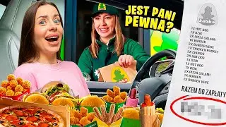 JEMY TO CO OSOBA PRZED NAMI W ŻABCE DRIVE THRU!