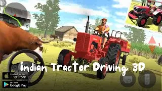 Indian Tractor Driving 3D New Game 2022#02  Village Challenge Road Driving   Android Gameplay