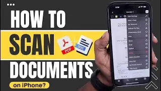 How to SCAN Documents on iPhone and iPad? 📄