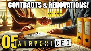 Lobby Makeover and Strategic Negotiations! | Melbourne Airport Ep 5 | Airport CEO