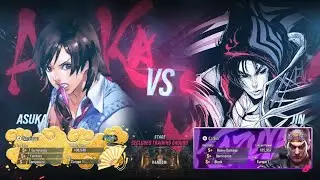 Asuka Kazama (Narcissus92) vs Jin Kazama (Carlín) - Tekken 8 Online