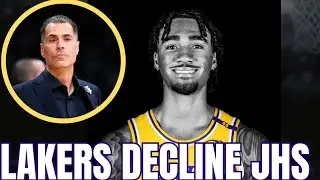 Lakers Decline Jalen Hood Schifino Option
