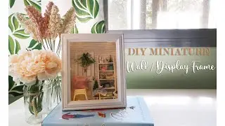 DIY MINIATURE | DOLL HOUSE 3D Display Frame
