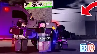 FAKE SWAT TAKE OVER RIVER CITY BANK! - ERLC Roblox Liberty County