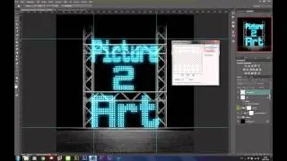 LED Schrift in Photoshop erstellen