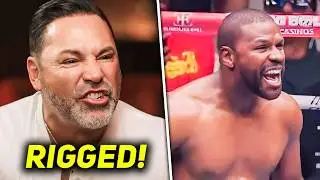 "THEY ARE ALL RIGGED!" Oscar De La Hoya EXPOSES Floyd Mayweather's EXHIBITION Fights