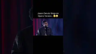 Jason Derulo Sings an Opera Version of Sisqó’s "Thong Song" The Tonight Show #shorts #popular