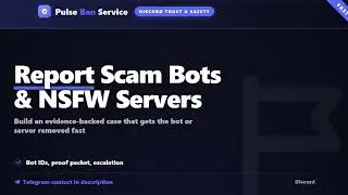 Report a Discord Bot Fast: Scam Bots & NSFW Servers