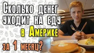 Цена на еду в Америке. Продукты на месяц. Сколько уходит денег?