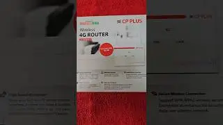 CP PLUS 4G ROUTER #cpplus #4grouter #shorts #shortsfeed #simrouter #technology #5g