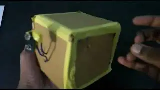 how to make led plate easy with card board