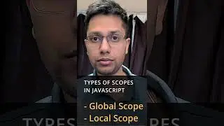 Types of Scope | Scope and Scope Chain in JavaScript | Clip #3 | Core JavaScript
