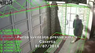 Furto sventato in villa a Caserta - Sistema BOR Security